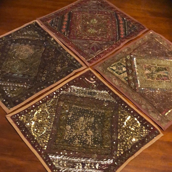 Vintage Wedding Sari Wall Hanging #1 India